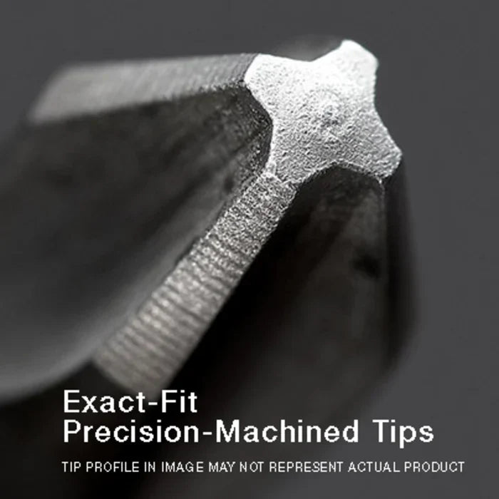 Wiha 70020 TerminatorBlue Impact Bit Torx T25 - 1 Inch - 2 Pack