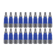 Wiha 70065 TerminatorBlue Impact Bit Square #2 - 1 Inch - 20 Pack
