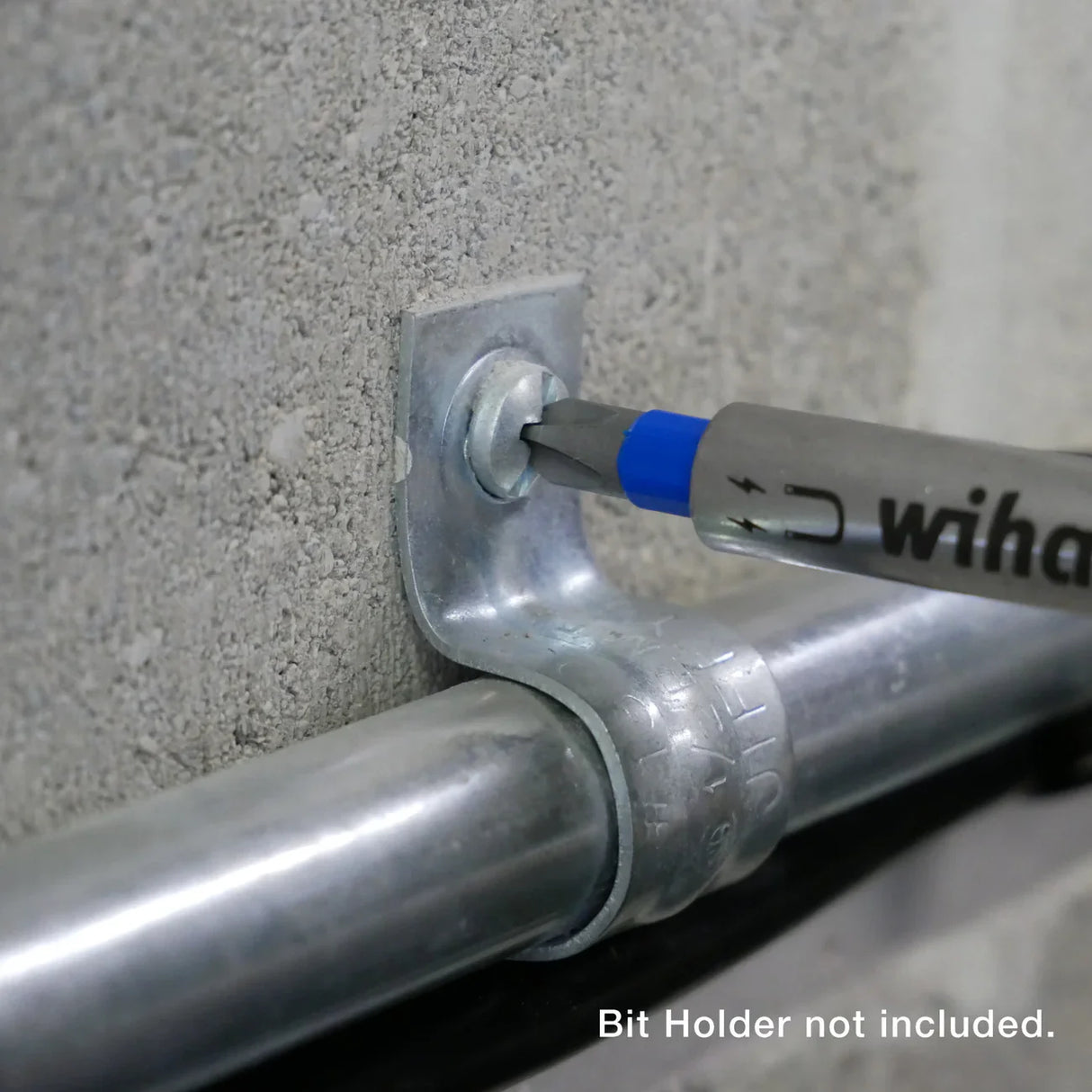 Wiha 70065 TerminatorBlue Impact Bit Square #2 - 1 Inch - 20 Pack