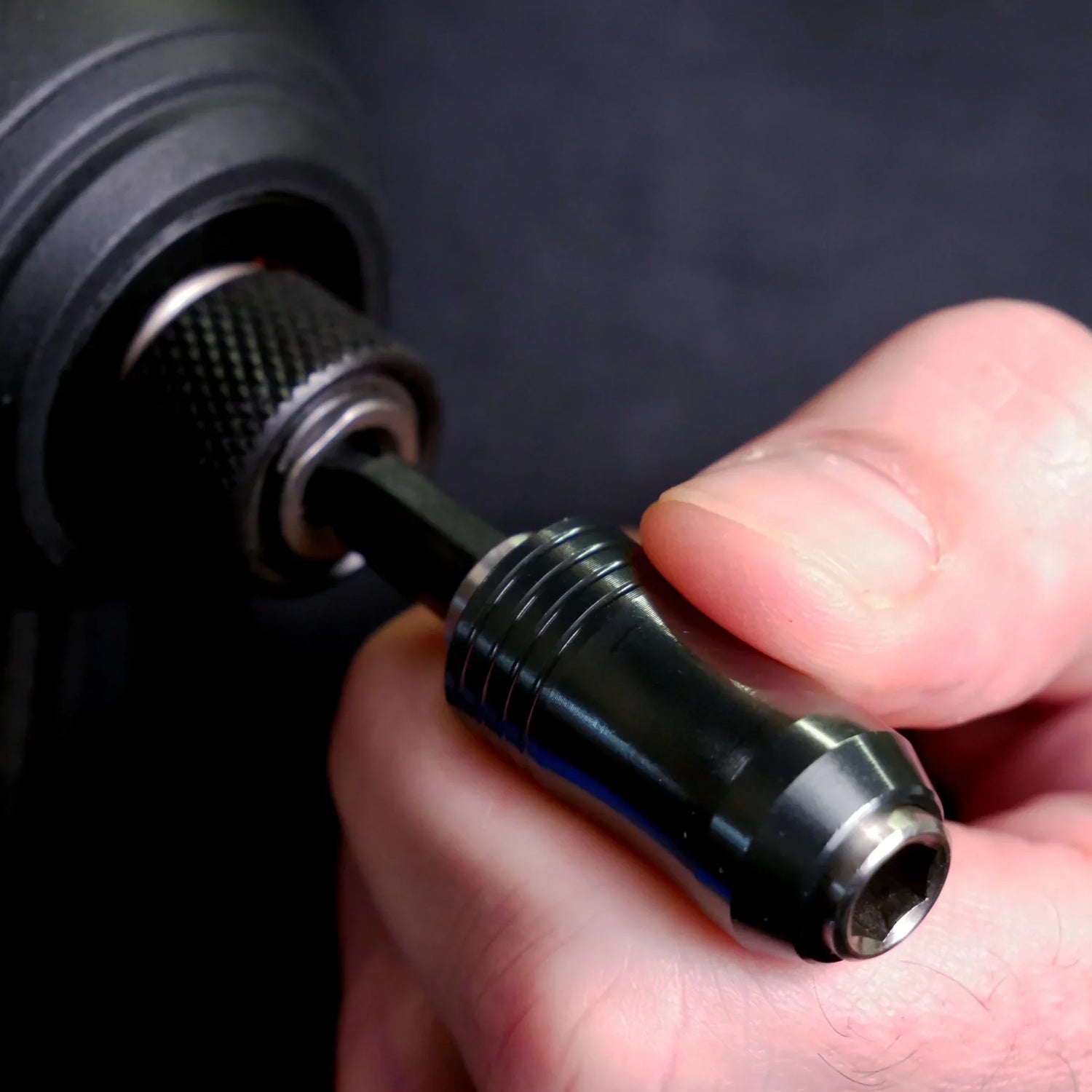 Wiha 70096 TerminatorBlue Quick-Release Locking Bit Holder