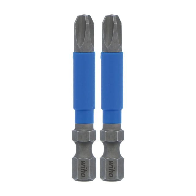 Wiha 70203 TerminatorBlue Impact Bit Phillips #3 - 2 Inch - 2 Pack