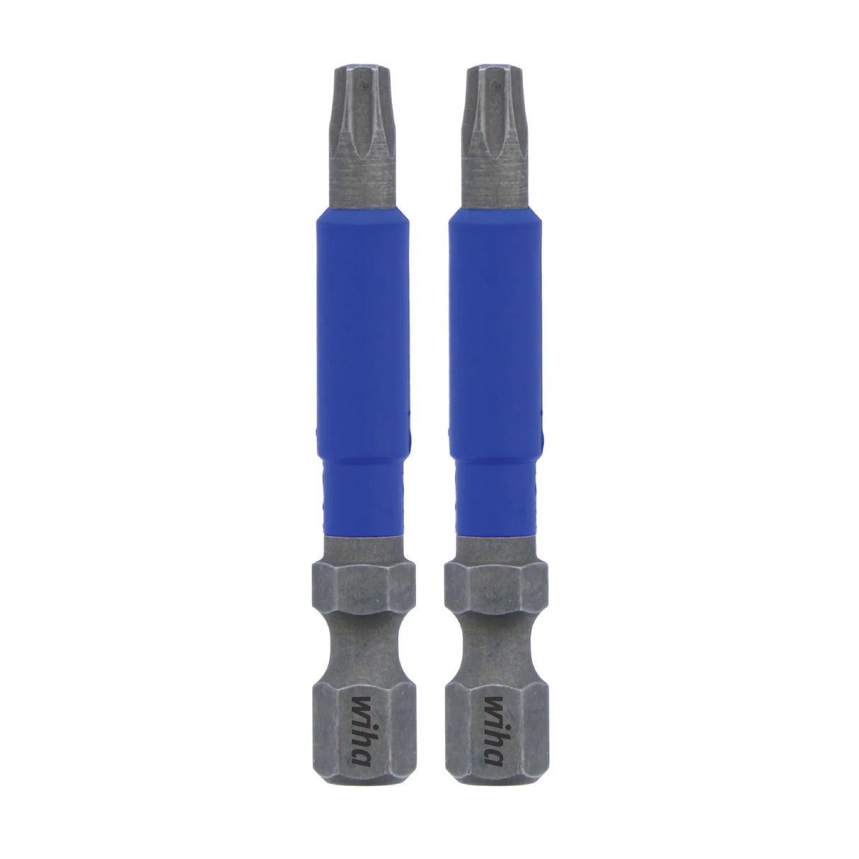Wiha 70218 TerminatorBlue Impact Bit Torx T15 - 2 Inch - 2 Pack