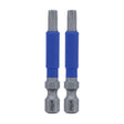 Wiha 70220 TerminatorBlue Impact Bit Torx T25 - 2 Inch - 2 Pack