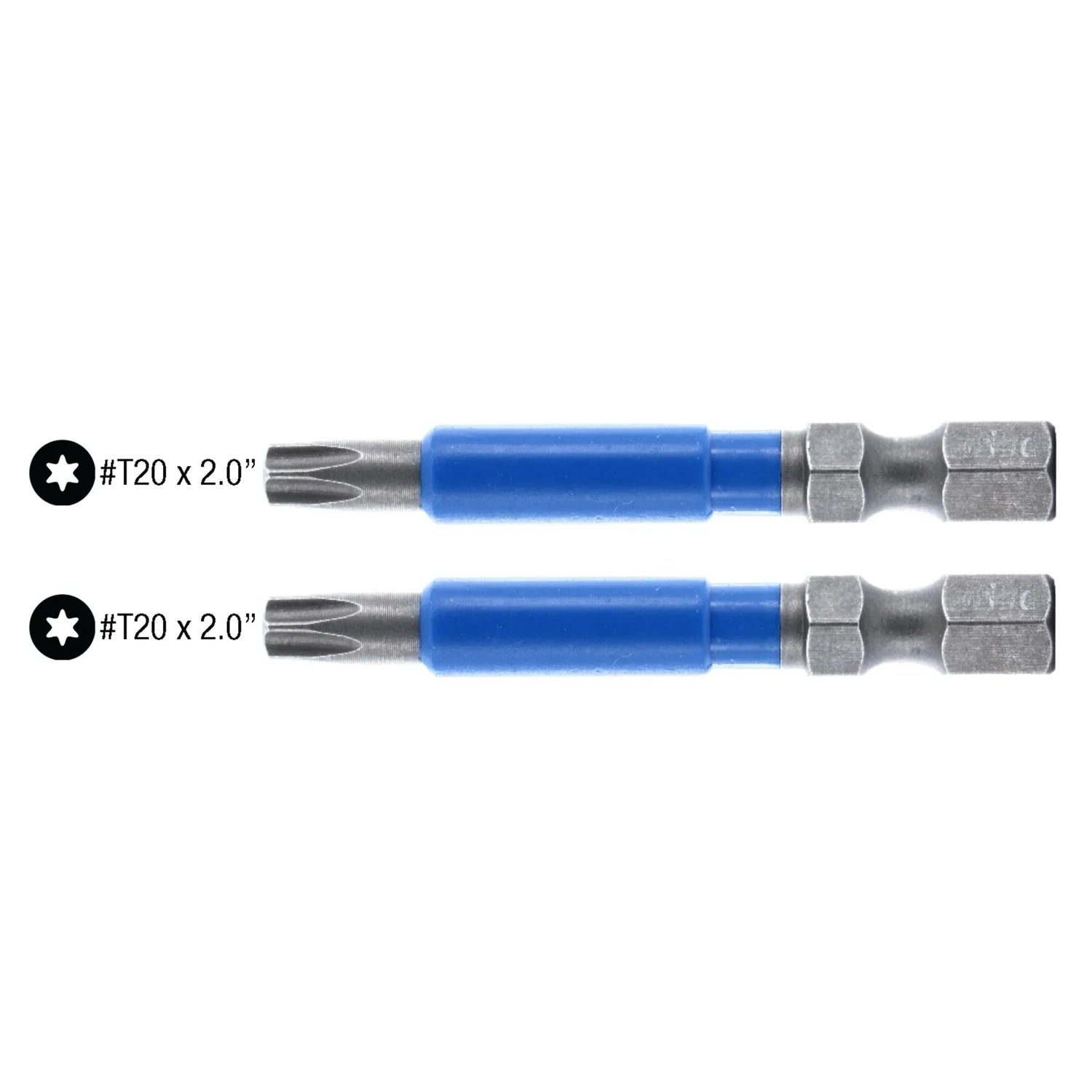 Wiha 70220 TerminatorBlue Impact Bit Torx T25 - 2 Inch - 2 Pack