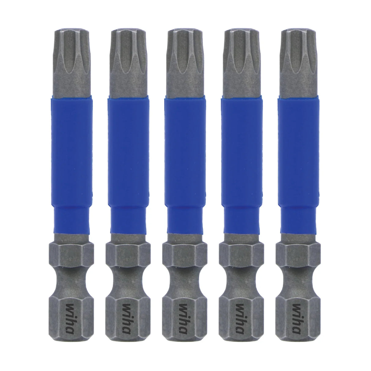 Wiha 70279 TerminatorBlue Impact Bit Torx T30 - 2 Inch - 5 Pack