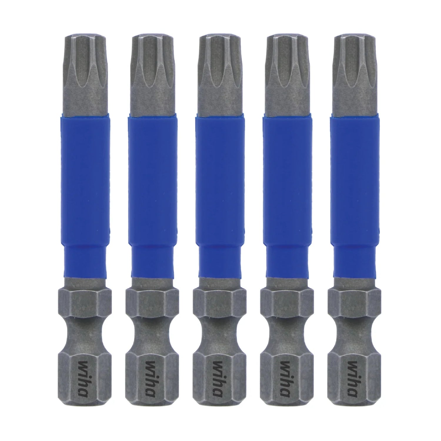 Wiha 70279 TerminatorBlue Impact Bit Torx T30 - 2 Inch - 5 Pack