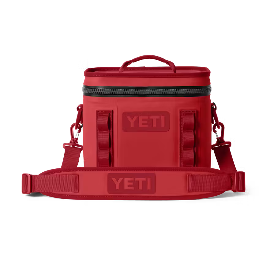 Yeti Hopper Flip 8 Soft Cooler Rescue Red