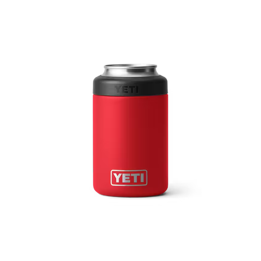 Yeti Rambler 12 oz Colster Can Cooler Rescue Red