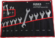 Sunex 9914A 14 Pc. Full Polish  Sae Angle Head Wrench Set