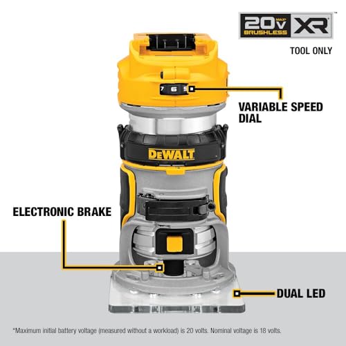 Dewalt DCW600B Cordless Router