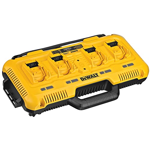 DeWalt DCB104 12V/20V MAX FLEXVOLT 4-Port Lithium-Ion Fast Charger