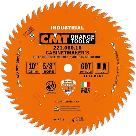 CMT 221.060.10 10" Cabinetshop Saw Blade