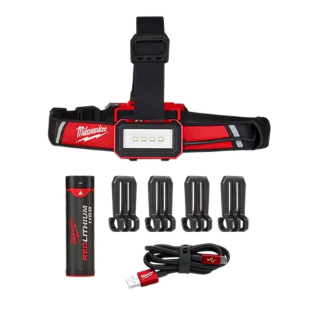 Milwaukee 2115-21 Usb Rechargeable Low-Profile Headlamp