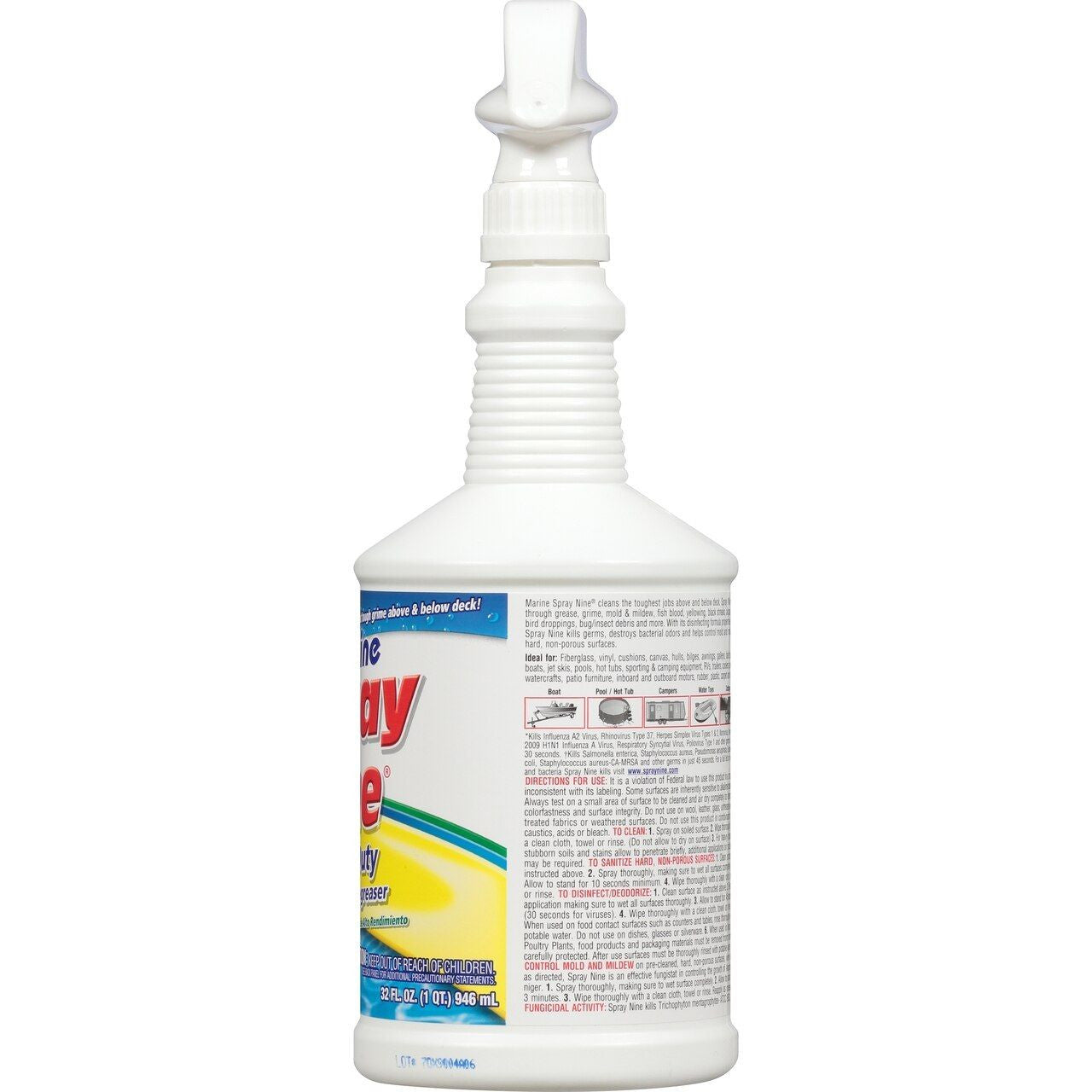 Permatex Spray Nine Degreaser & Sanitizing Spray 32 oz. Anti-Viral Disinfectant