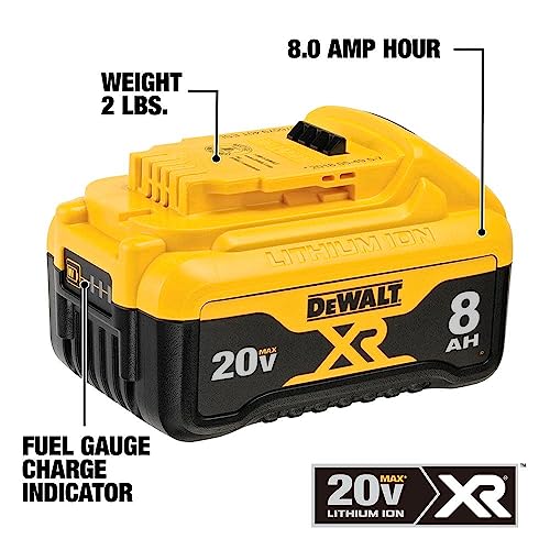 DEWALT DCB208 20V MAX* XR Battery 8.0-Ah
