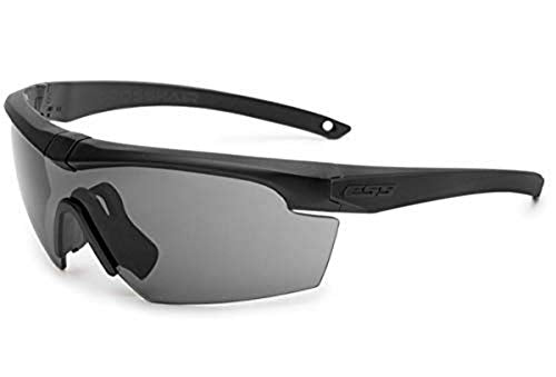 ESS Crosshair 3LS Ballistic Eyeshield Kit – Black Frame / Clear, Smoke Gray & Hi-Def Yellow Lenses (EE9014-05)