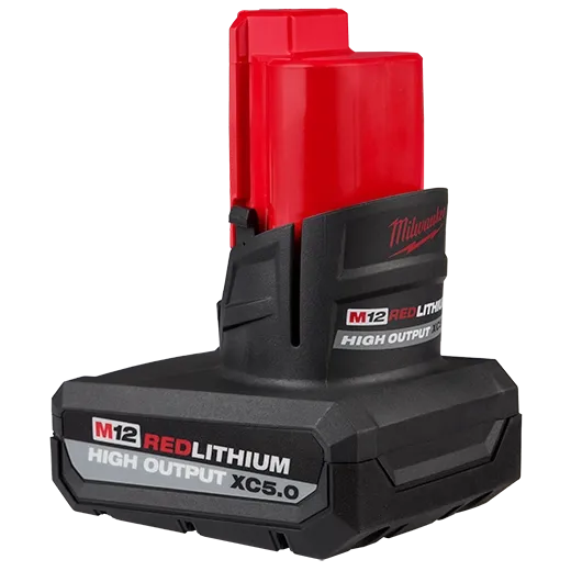 Milwaukee 48-11-2450 M12 Redlithium High Output Xc5.0 Battery