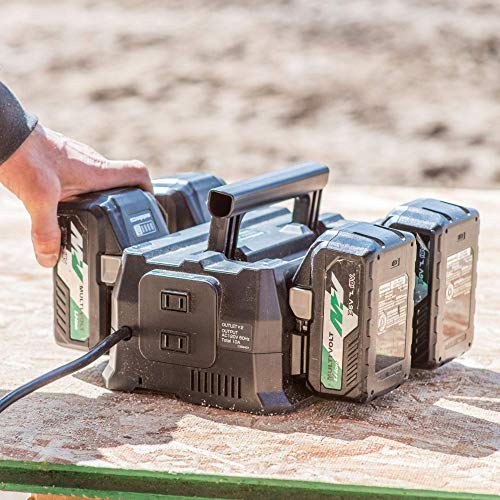 Metabo HPT UC18YTSL 4-Port Battery Charger