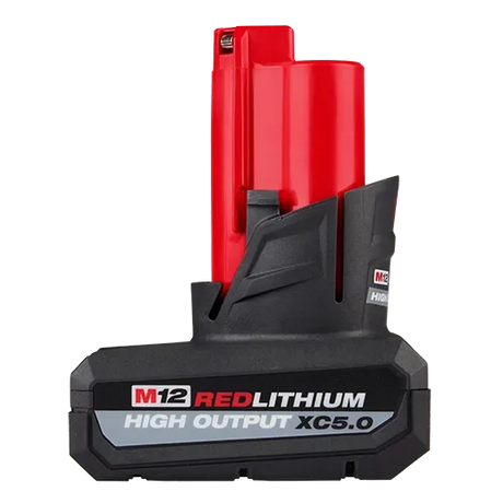 Milwaukee 48-11-2450 M12 Redlithium High Output Xc5.0 Battery