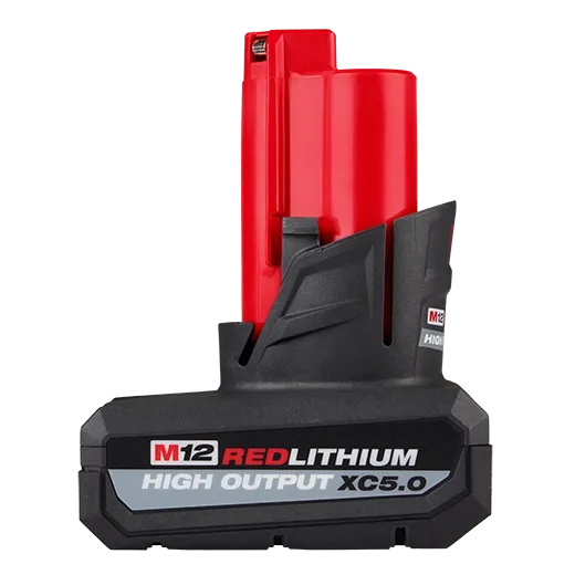 Milwaukee 48-11-2450 M12 Redlithium High Output Xc5.0 Battery
