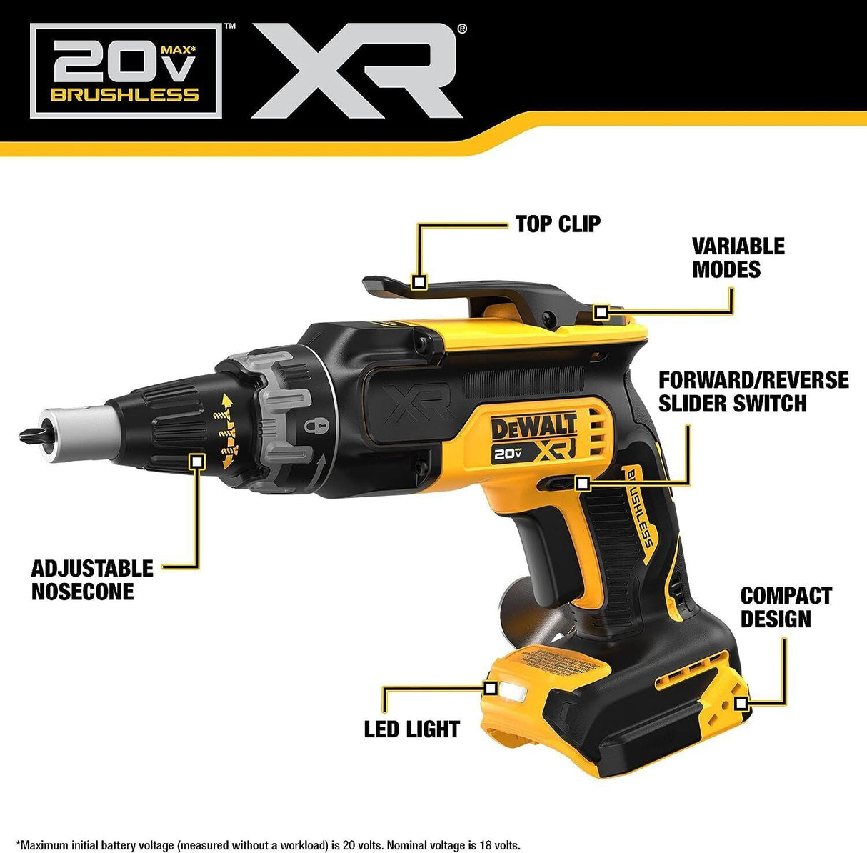 Dewalt DCF630B Drywall Screwgun