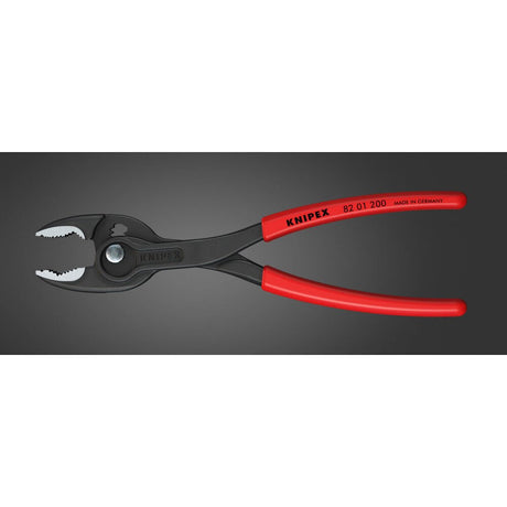 Knipex 82 01 200 SBA TwinGrip Slip Joint Pliers with Dipped Handle
