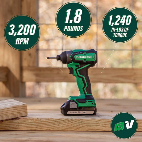 Metabo HPT WH18DDX 18V Sub-Compact Impact Driver