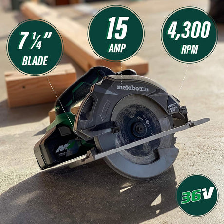 Metabo HPT C3607DAQ4M Circular Saw Tool Body