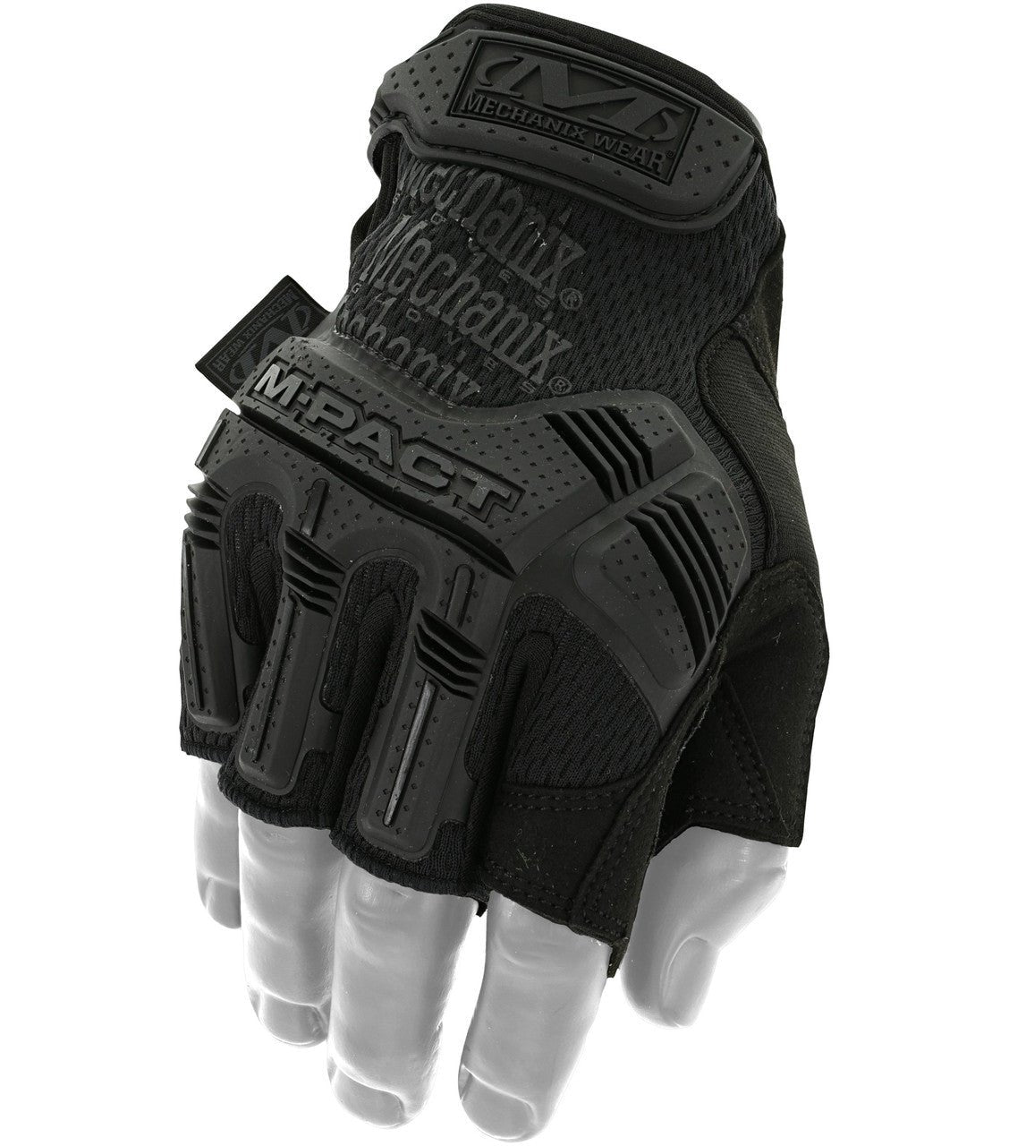 Mechanix Wear MFL-55-011 XL M-Pact Covert Fingerless Work Gloves X-Large Black