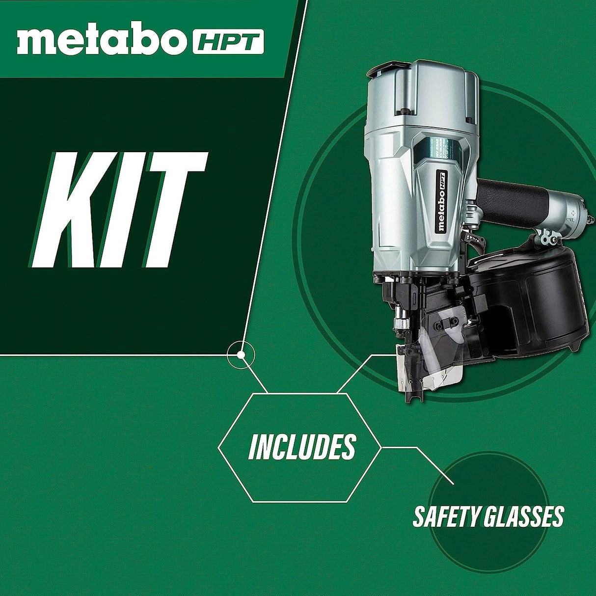 Metabo HPT NV83A5 Coil Framing Nailer Pro Preferred Brand of Pneumatic Nailers