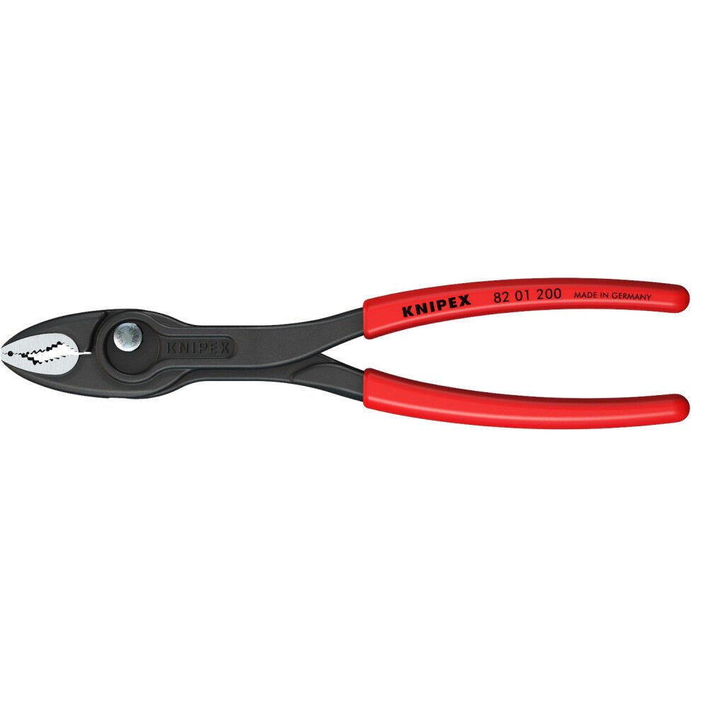 Knipex 82 01 200 SBA TwinGrip Slip Joint Pliers with Dipped Handle