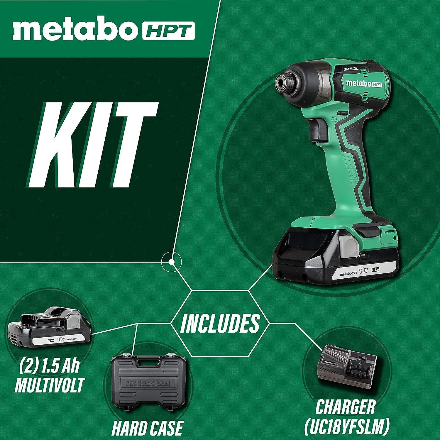 Metabo HPT WH18DDX 18V Sub-Compact Impact Driver