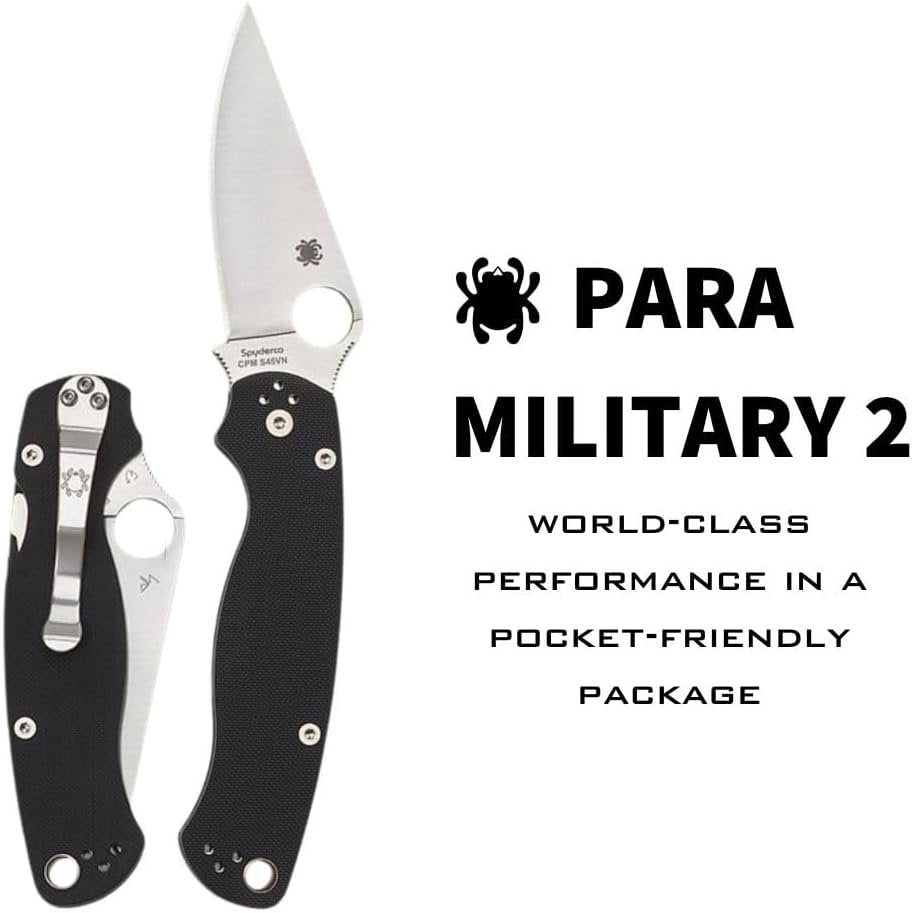 Spyderco C81GP2 Para Military 2 Signature Knife