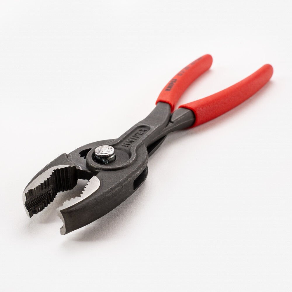 Knipex 82 01 200 SBA TwinGrip Slip Joint Pliers with Dipped Handle