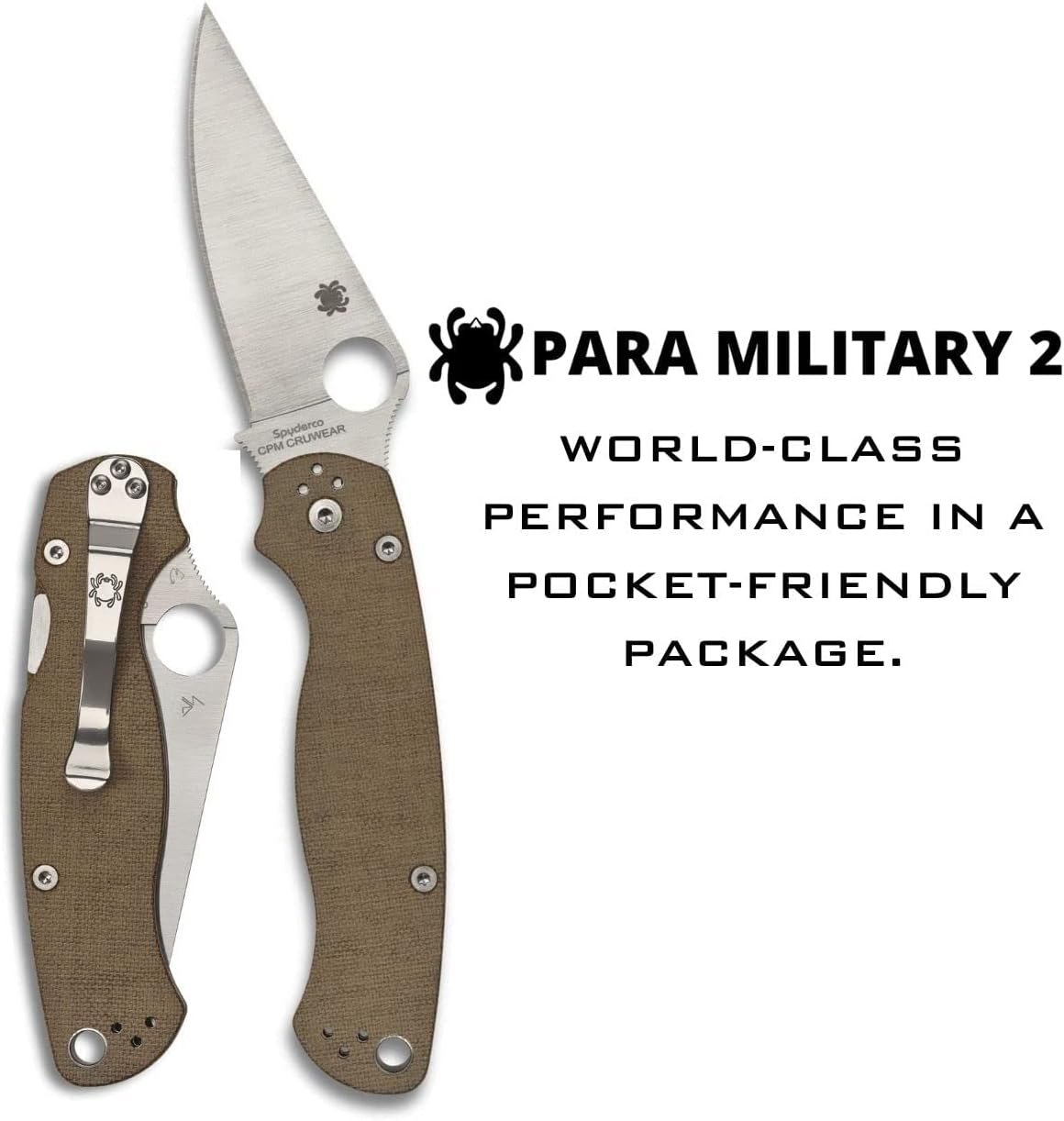 Spyderco C81MPCW2 Para Military 2 Signature Knife