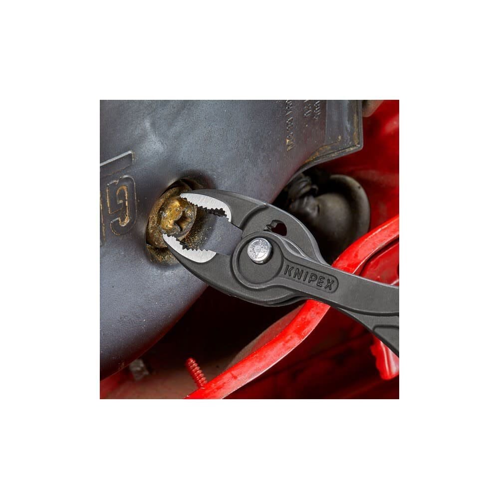 Knipex 82 01 200 SBA TwinGrip Slip Joint Pliers with Dipped Handle