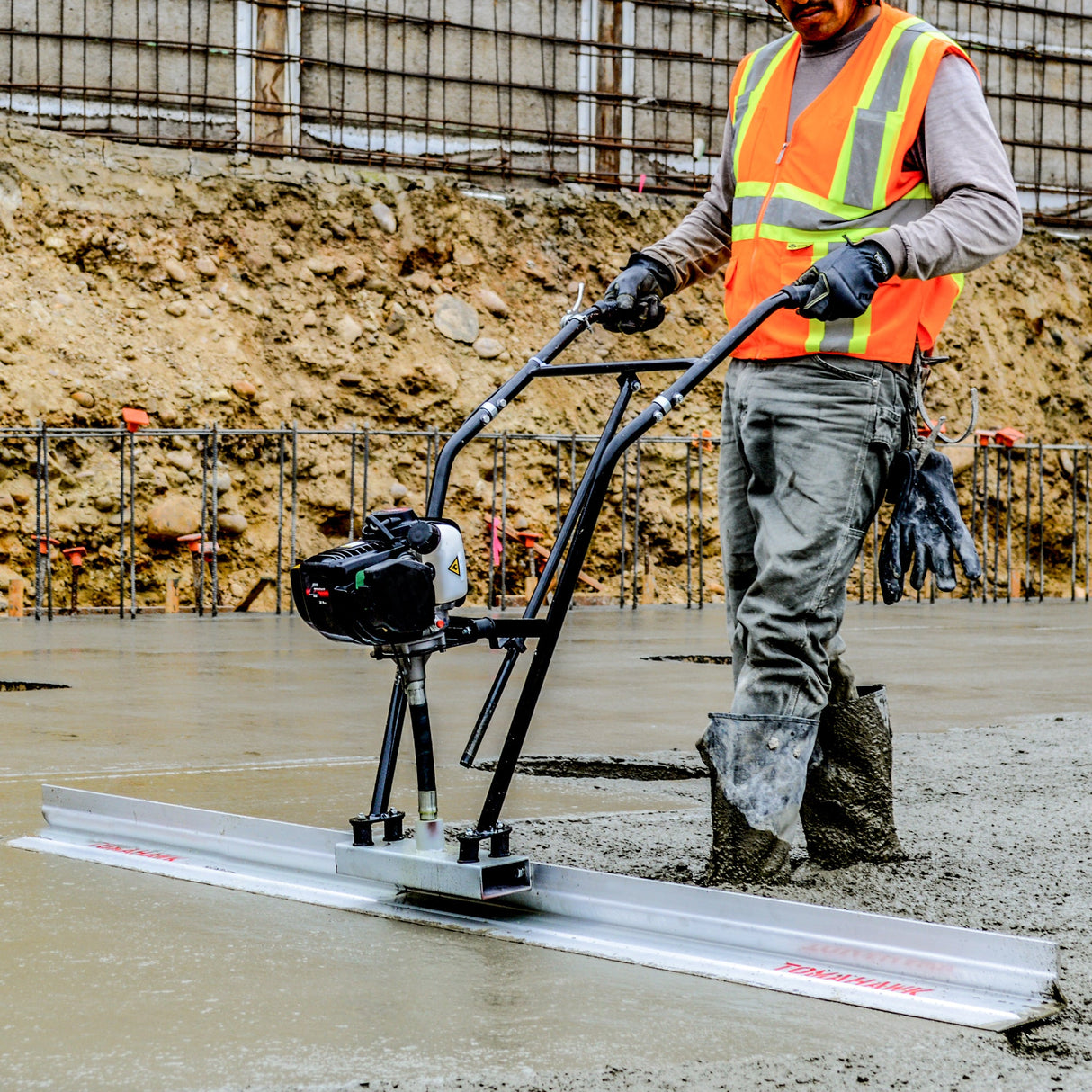 Tomahawk Power Screed Single Aluminum Blade Bundle (Choose 4ft, 6ft, 8ft, 10ft, 12ft, 14ft)