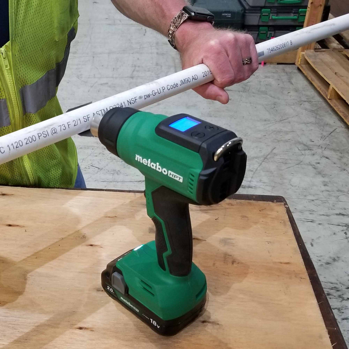 Metabo HPT RH18DAQ4 18V MultiVolt Cordless Heat Gun