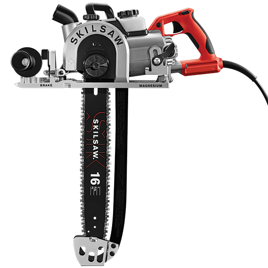 16 IN. Worm Drive Carpentry Chainsaw