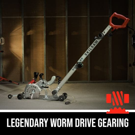 SKIL SPT79A-10 Walk Behind Worm Drive Concrete Saw