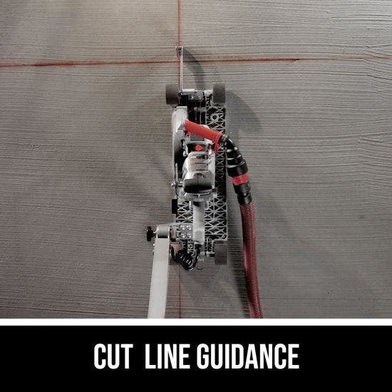 SKIL SPT79A-10 Walk Behind Worm Drive Concrete Saw