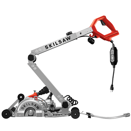 SKIL SPT79A-10 Walk Behind Worm Drive Concrete Saw