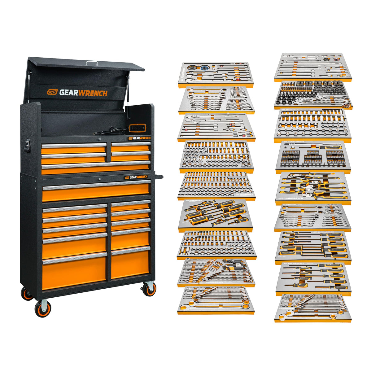 GEARWRENCH MEGAMOD873 873 Piece Master Mechanics Tool Set