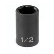 Grey Pneumatic 1016R 3/8" Drive x 1/2" Standard Socket