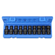 Grey Pneumatic 1210UM 3/8" Drive Standard Length Universal Set