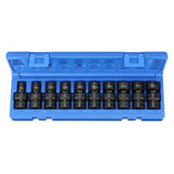 Grey Pneumatic 1210UM 3/8" Drive Standard Length Universal Set