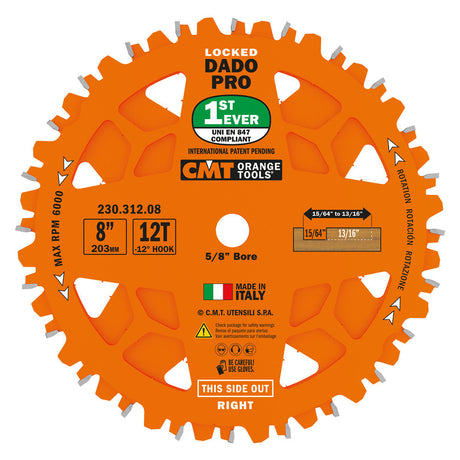 LOCKED DADO PRO SET 230.312.08