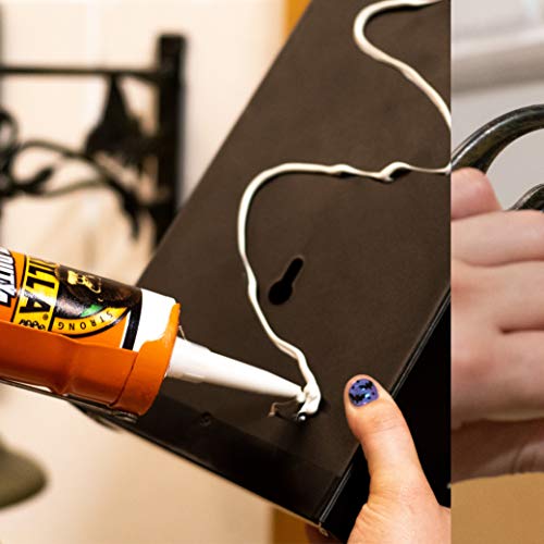 Gorilla 8010003 Heavy Duty Construction Adhesive White Glue 9 Ounce Cartridge (Pack of 1)