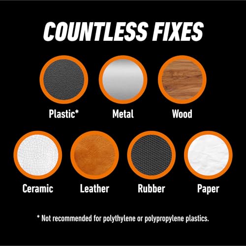 Gorilla 102433 Super Glue Gel XL Clear Glue 25 Gram (Pack of 1) - All Purpose and Fast Setting for Projects and Repairs