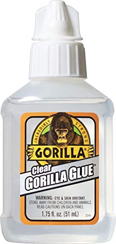 Gorilla 4500102 Clear Glue 1.75 Ounce Bottle (Pack of 1)